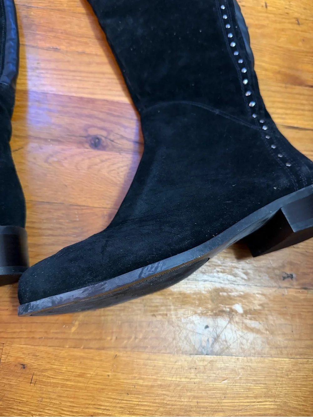 Van Eli Knee High Boots Women size 7 Suede Riding Boots - Classic Women's Style